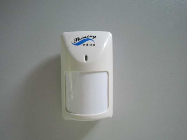 有线联网红外感应器,深圳红外防盗报警器厂家直销,家用