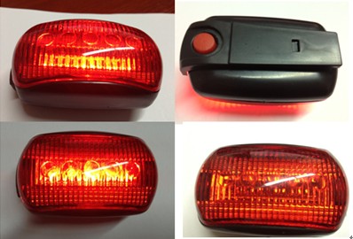 供应红蓝爆闪肩灯，电池肩灯