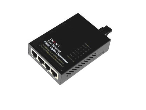 千兆一光四电收发器