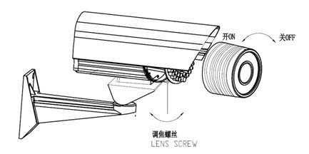 720P CMOS网络高清红外一体宽动态摄像机VG9201N-MPC-WDRD系列