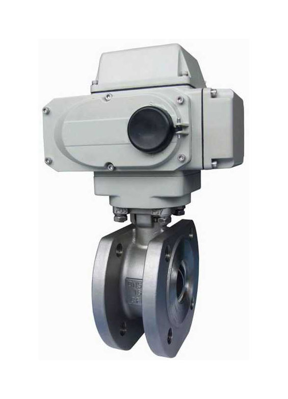 DK系列电动小流量调节阀，V型电动调节阀