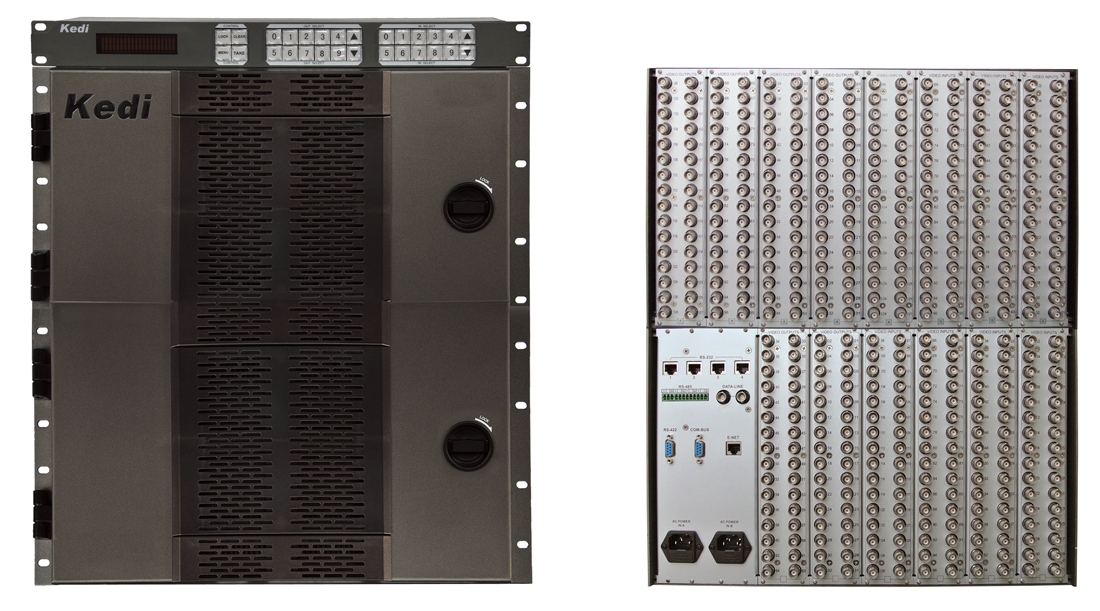 256系列HD-SDI中型矩阵切换/控制系统