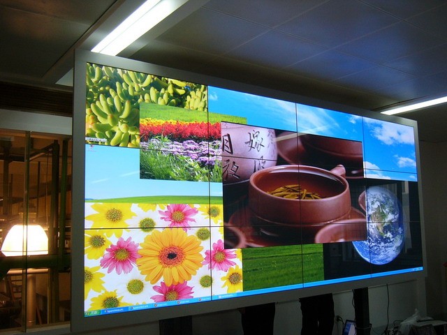 55寸超窄边液晶拼接屏