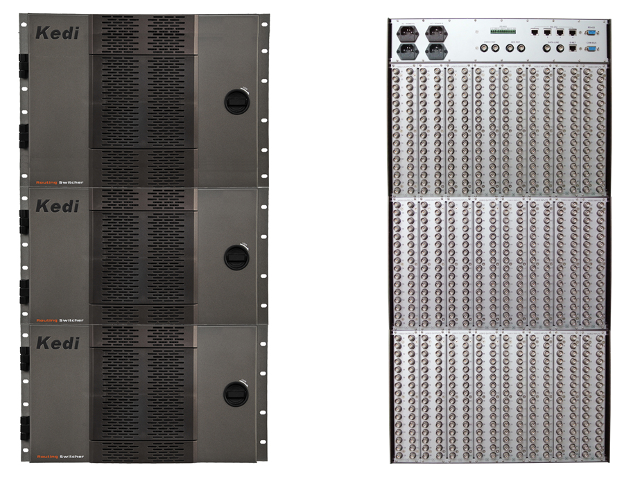 1024系列HD-SDI大型矩阵切换/控制系统
