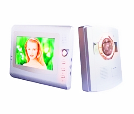7寸彩屏可视对讲门禁