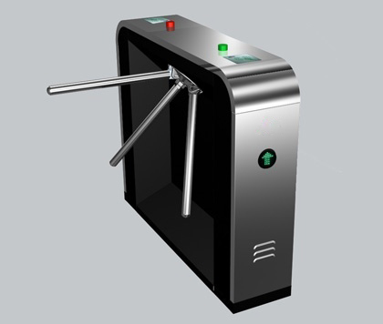 JX-S07桥式侧面圆弧三辊闸|桥式三辊闸|圆弧三辊闸