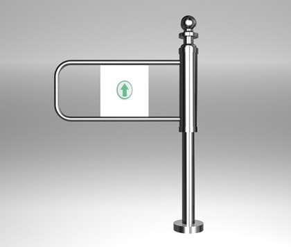 JX-B06立柱摆闸|摆闸|圆柱摆闸