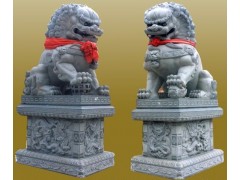 北京专业雕刻石狮子汉白玉石狮子雕刻石狮子