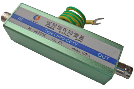 单路视频信号防雷器