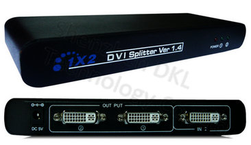 2路DVI分配器