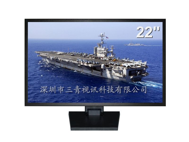 22寸液晶监视器价格 金属外壳 专业监控显示器
