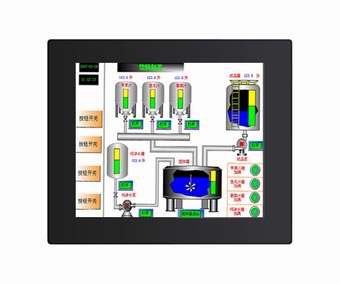 15寸铝壳工业嵌入式液晶显示器