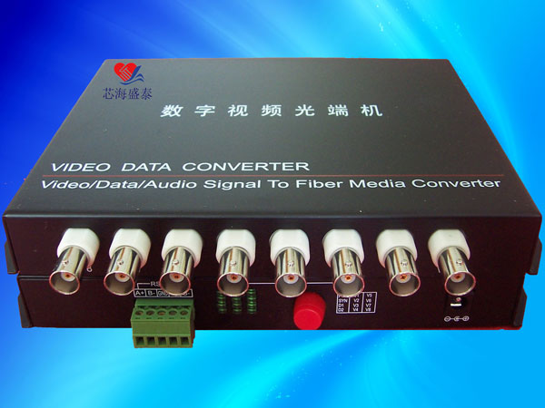 XH-8V 8路视频光端机