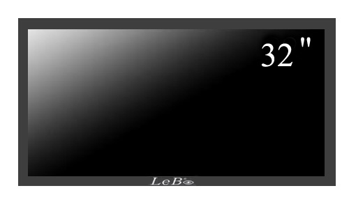 32寸专业级安防监控液晶监视器：LB-M3200