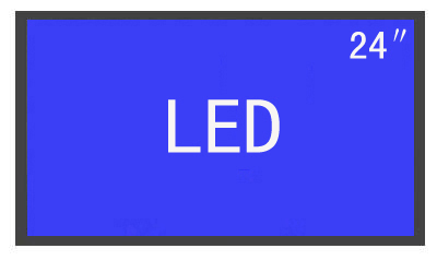24寸LED背光液晶监视器