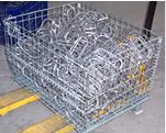 供应折叠式仓储笼，蝴蝶笼