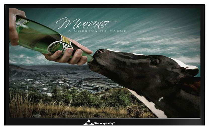 42寸多媒体信息广告一体机