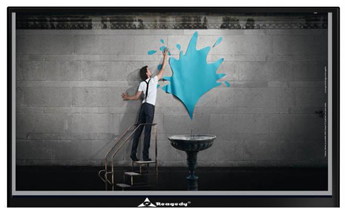 46寸多媒体信息广告一体机