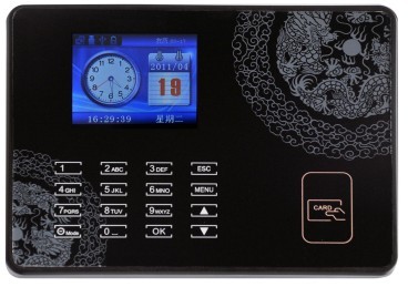 感应卡中文考勤机