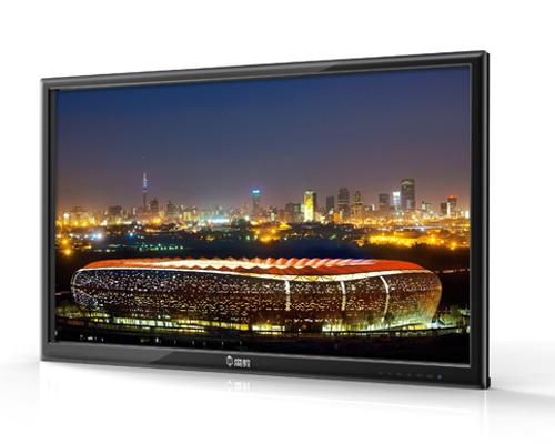55寸LED红外触摸显示屏 交互式触摸液晶电视 触摸屏一体机