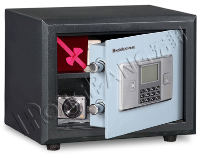 密码防火防盗家用保险柜HB400A厂家直销_免费送货上门