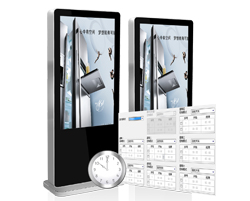 唐山广告机厂家 石家庄策维电子47寸落地广告机