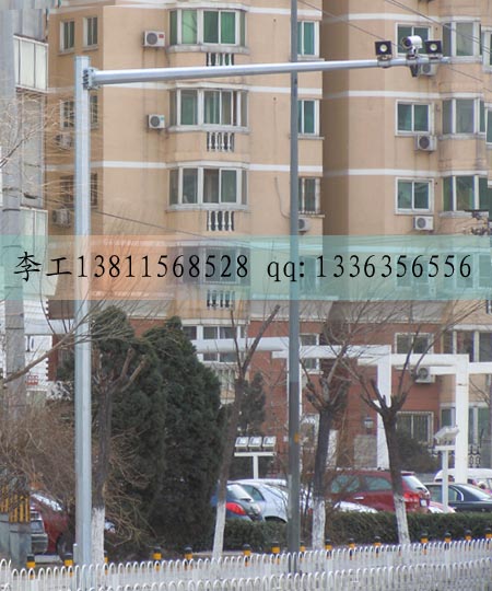 北京摄像机立杆八角监控立杆道路监控杆室外监控杆厂家