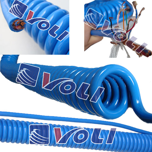 螺旋电缆伸缩电缆线