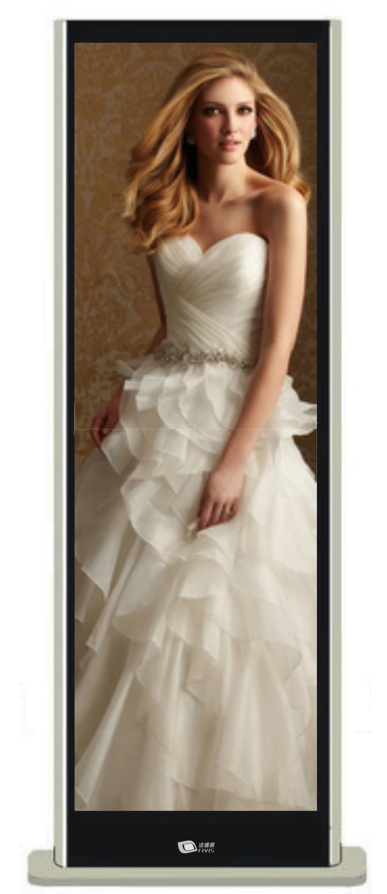 光学无缝拼接双屏对拼显示屏