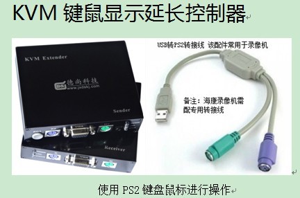 KVM双绞线键鼠控制延长器