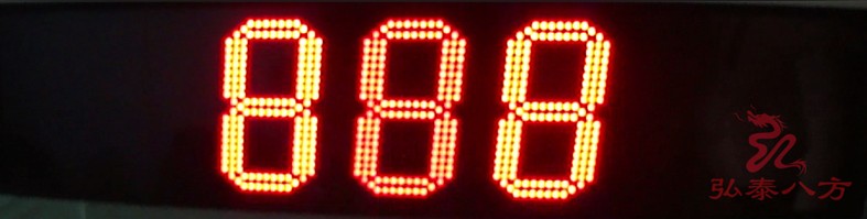 车载可调式LED888路牌