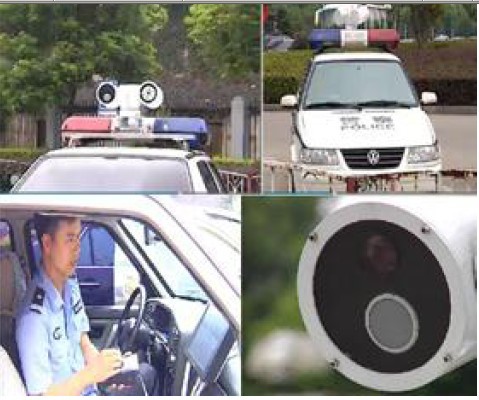 车载雷达测速高清云台摄像机