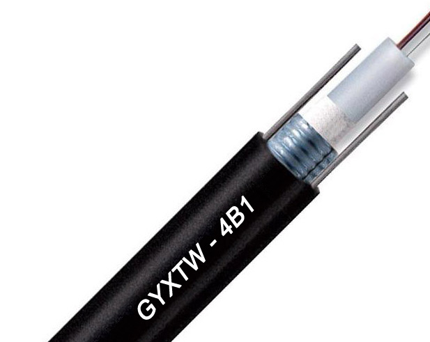 深圳厂家库存式直销，中心束管式四/4芯单模光纤光缆 一盘