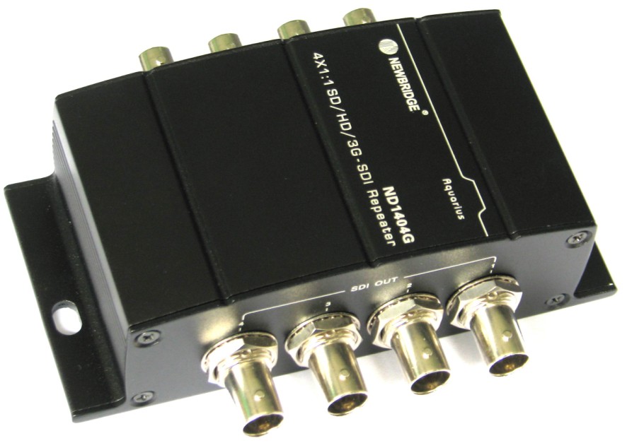 4:4 SD/HD/3G-SDI中继延长器(ND1404G)