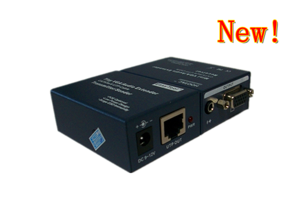 专业厂家 100米VGA双绞线传输器 VGA转网线延长器