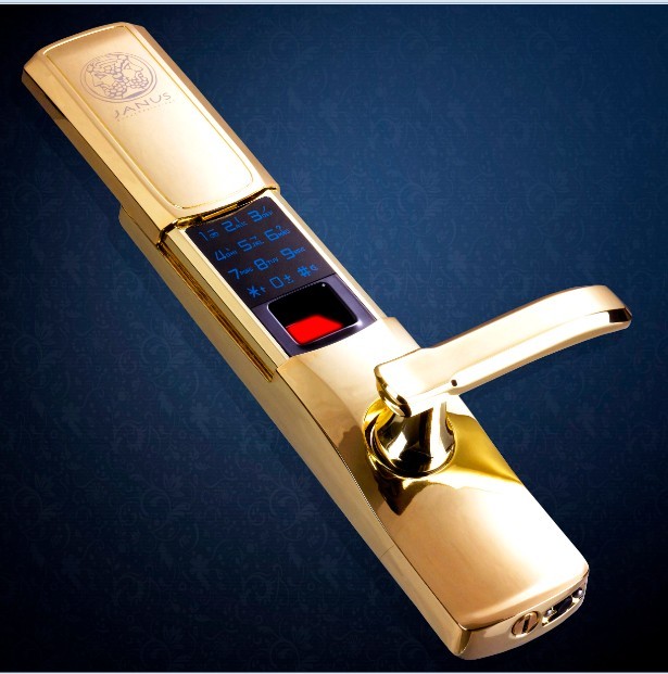 指纹密码防盗锁