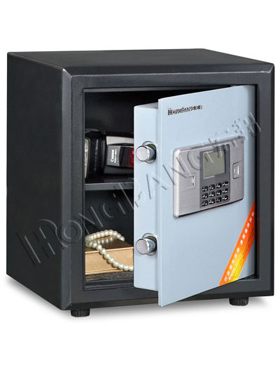 厂家直销报警+入墙家用全钢防盗电子密码保险柜HB400B