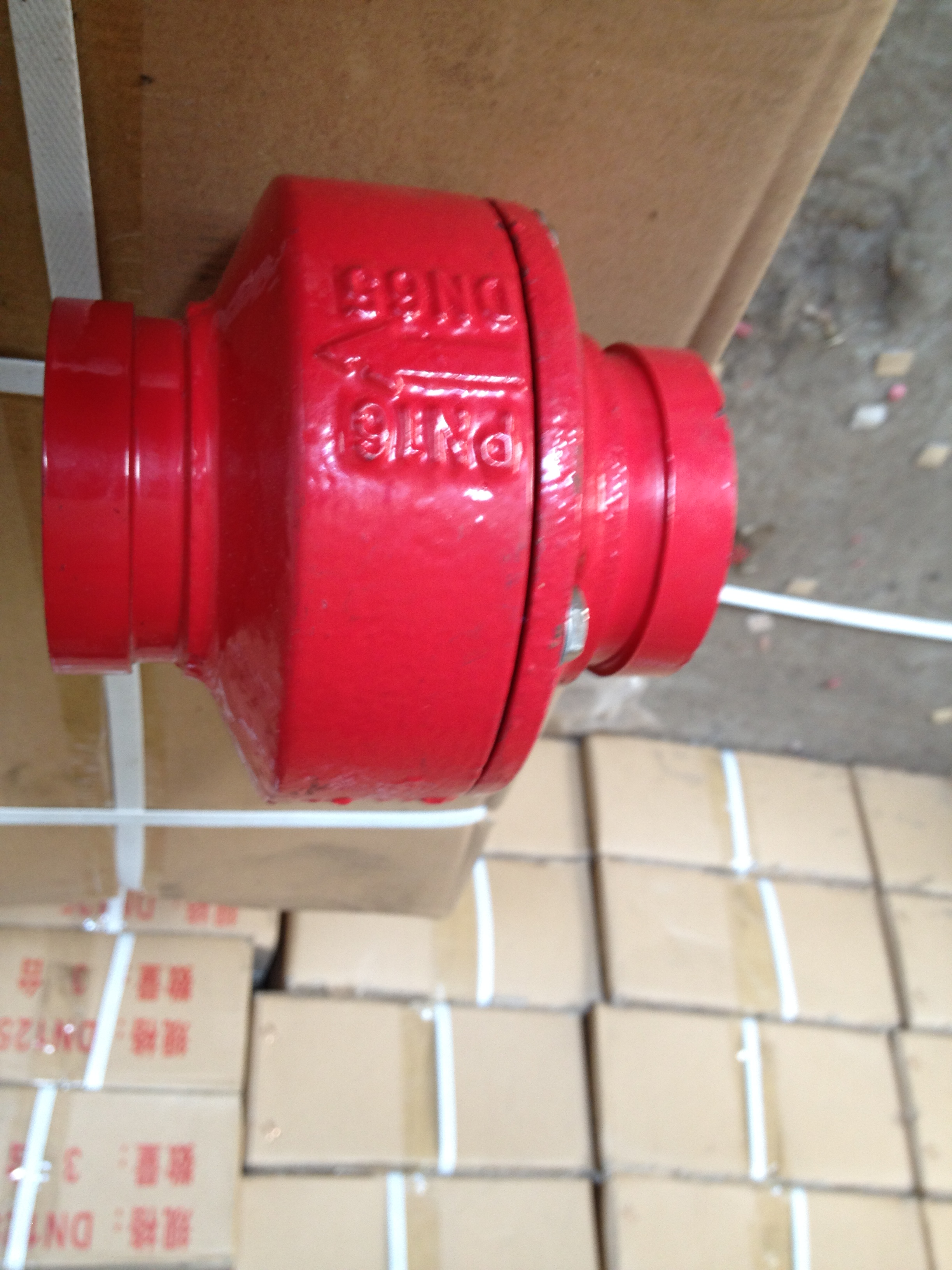 沟槽消声止回阀