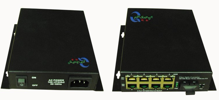 1光8电收发器，一光八电收发器，一光八电光电转换器