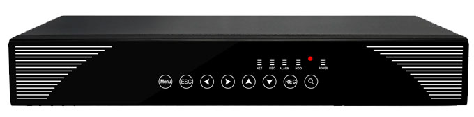 支持4路D1录像同步回放支持HDMI同步输出4路触控硬盘录像机