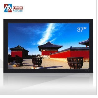 美言高37寸工业监视器/监控专用显示器/3D降噪自动消除残影