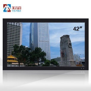 美言高 42寸监视器金属外壳监视器/高转速风扇自动散热