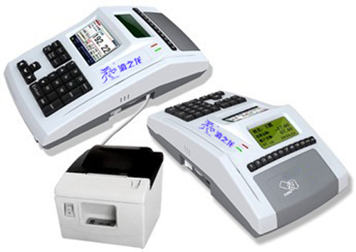 漓之龙网络食堂售饭机,可接小票机