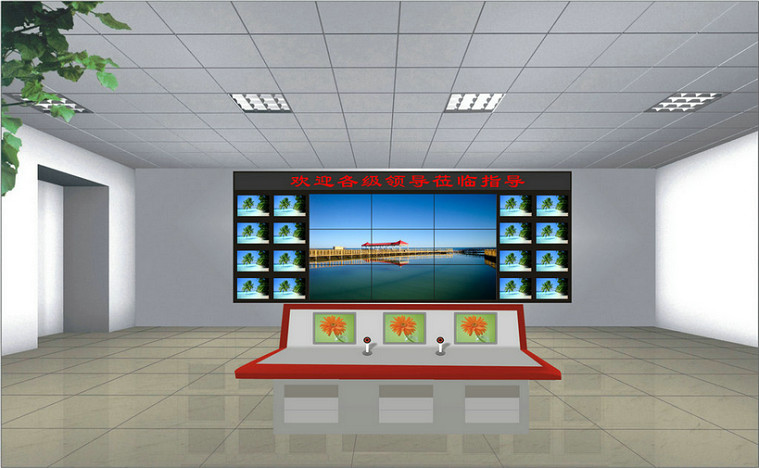 湖州Samsung46寸液晶大屏拼接电视墙