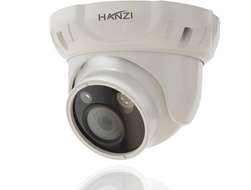 汉智500万像素高清网络红外半球摄像机