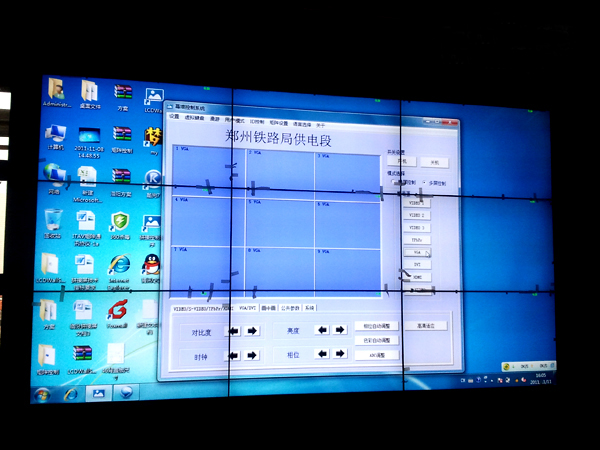 46寸55寸液晶拼接，高清LCD液晶拼接厂家