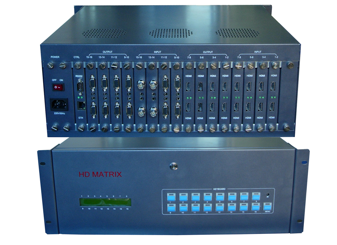 高清标清混合矩阵