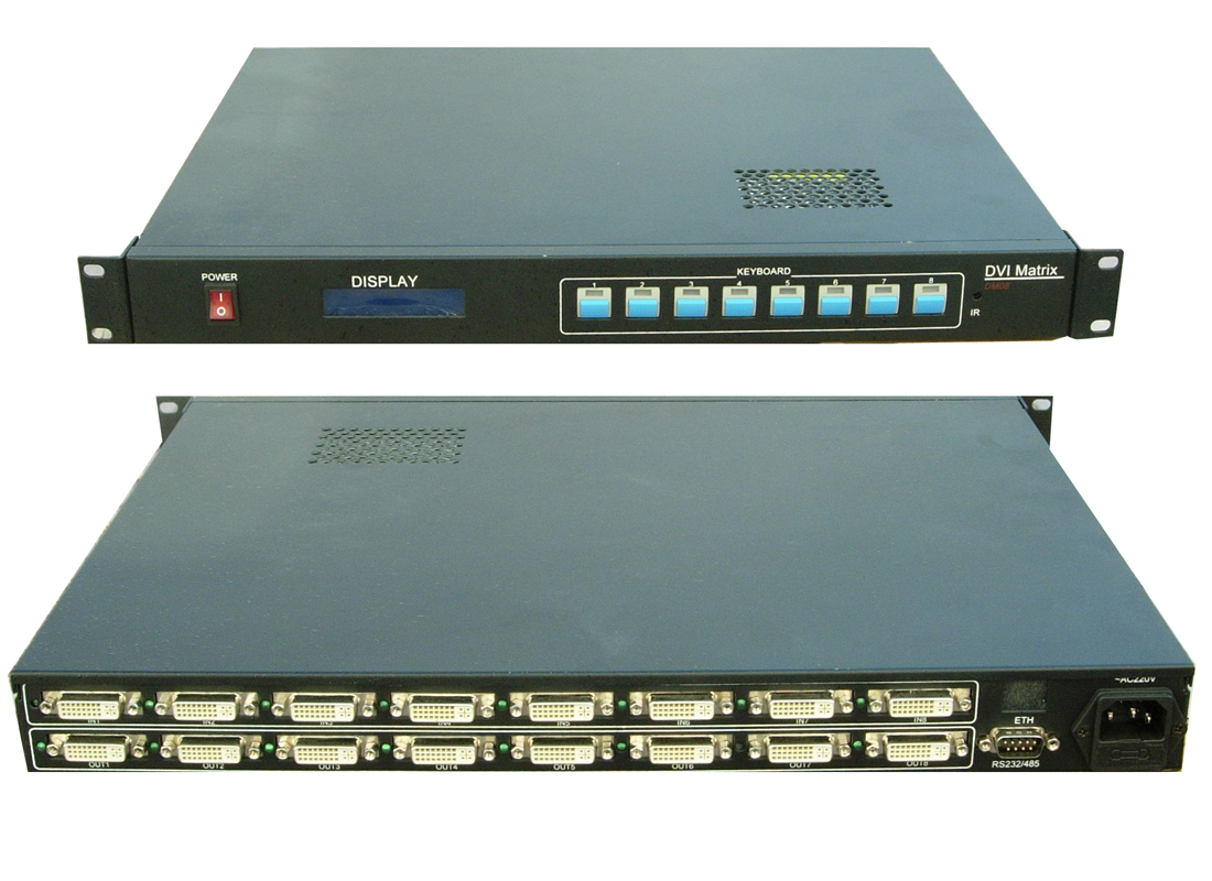 8路DVI矩阵