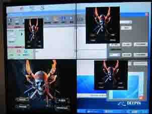 三星安防视屏中心大屏墙