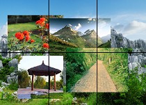 60寸超窄边液晶拼接屏-漫游叠加